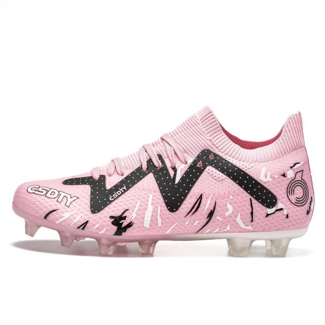Sapatos de Futebol Indoor Antiderrapantes Masculinos - Botas Profissionais para Futsal e Esportes Rápidos