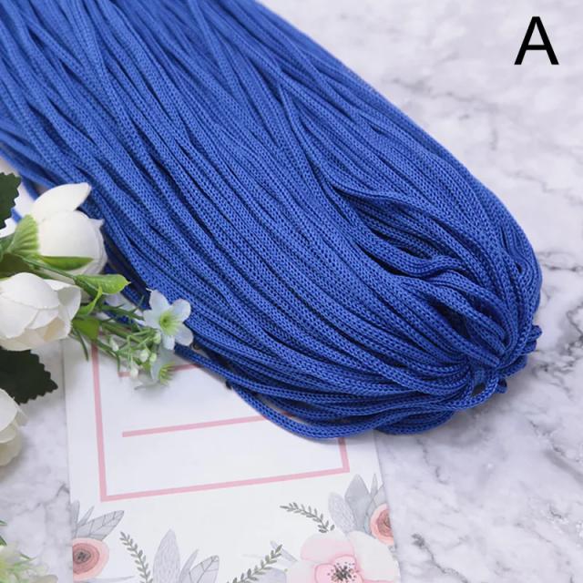 Corda de Nylon para Macramé e Crochê - Ideal para DIY, Artesanato e Acessórios, 200m, 3mm
