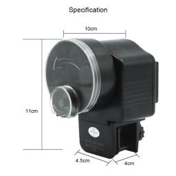 Alimentador eletrônico automático de peixes Temporizador automático de alimentação Tanque de aquário Alimentador de peixes Suprimentos de peixes Operação fácil Novo - Image 6
