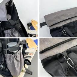 Mochila Desportiva Grande com Compartimento De Bola Para Meninos, Saco De Bola De Futebol, Basquete, Futebol, Escola - Image 4