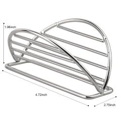 Rack de panqueca de aço inoxidável, Restaurante mexicano Taco Holder, Pizza Display Stand, Rolinho Primavera Food Rack, Gadgets de cozinha - Image 6