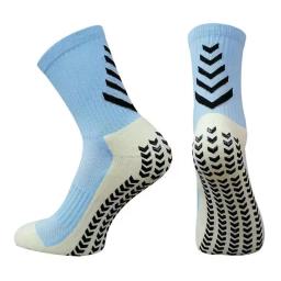 Meias de futebol antiderrapantes para homens e mulheres, antiderrapante, futebol, basquete, tênis, Sport Grip, ciclismo, equitação, meia de ioga - Image 3