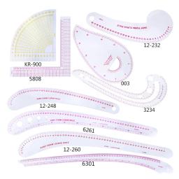 Réguas curvas francesas diy, ferramentas de costura, régua de retalhos para corte de tecido, modelo de medida, régua métrica, acessórios de costura - Image 1