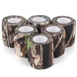 Fita de camuflagem auto-adesiva para camping, caça, bicicleta, telescópio, camo, atadura do estiramento, 6 rolo - Image 2