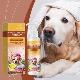 Champô hipoalergénico sem sulfatos, adequado para todos os tipos de cães, suave e não irritante - Image 4