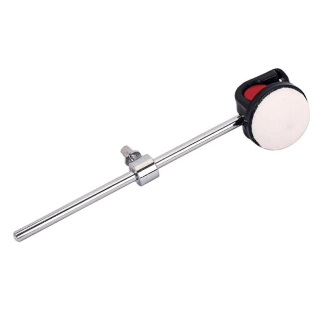Pedal Batedor para Tambor Baixo com Cabeça de Feltro - Peça de Substituição para Instrumentos de Percussão