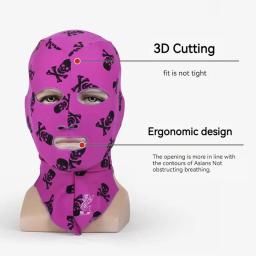 Proteção UV Impermeável Tampas de Natação, Máscara de Mergulho Protetor Solar, Respirador Unisex, Jellyfish Facekini Head Cover, Homens e Mulheres - Image 4