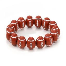 IPARAM-Pulseira de Futebol Americano para Homens e Mulheres, Cordão, Pulseira Ajustável, Jóias de Competição Esportiva, Fashion Weave - Image 5