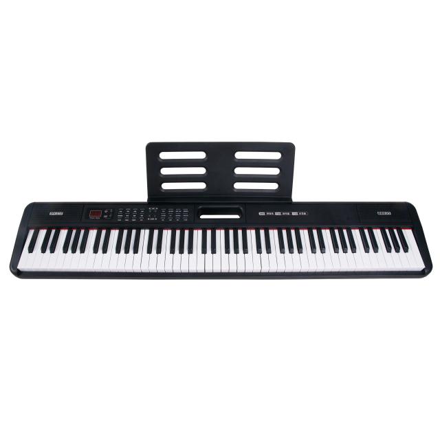 Teclado Musical Profissional de 88 Teclas para Crianças e Adultos: Piano, Sintetizador e Órgão Eletrônico