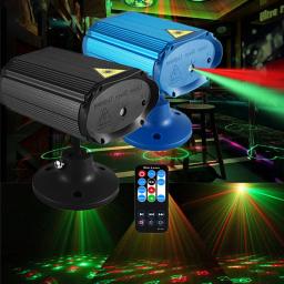 Disco Lights com Controle Remoto, Luzes do Palco, DJ Party, Dança, Casamento, Bar, Clube, Casa, Decoração do feriado - Image 1
