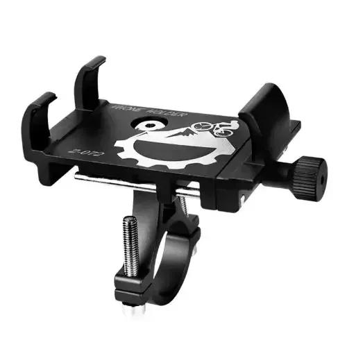 Suporte Universal para Telefone de Bicicleta, Motocicleta e Scooter - Clip para Guidão e Compatível com iPhone