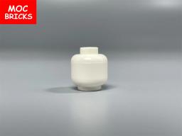 MOC-Head Jar Bottle para Blocos de Construção, Blank Face, City Model, Montado Brinquedos Educativos, Bricks Acessórios, Kids Gift, 4cm - Image 2
