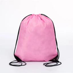 Unisex Polyester Drawstring Bag Esporte Mochila impermeável Bundle Pocket para homens Mulheres Student Rucksack Bag Natação Escola - Image 6