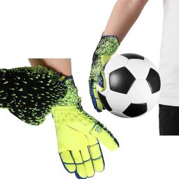 Luvas De Goleiro De Futebol De Látex Espessado, Goleiro Profissional, Futebol, Esportes, Treino, Partida, Adultos, Juventude - Image 4