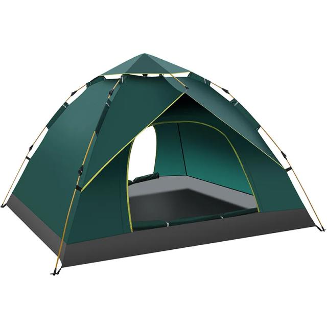 Tenda Automática para 2 Pessoas: Acampamento Rápido com Proteção Solar e Montagem Fácil ao Ar Livre