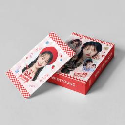 Zhang Yuanjing celebridade circundante LOMO Card, Fan Coleção Cartão Postal, Cartão de foto Solo, Popular Idol Grupo Álbum, Clássico, 55pcs - Image 2