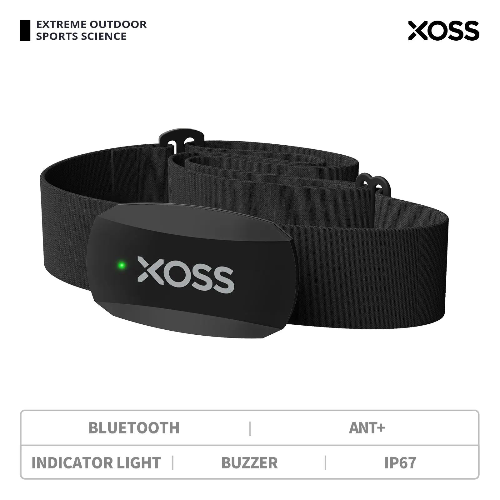 Monitor de Freqüência Cardíaca com Correia de Peito para Ciclismo, Corrida, Caminhadas, Bluetooth, ANT Plus, Sem Fio, Saúde, Fitness, Sensor de Bicicleta Inteligente, X2 - Image 1
