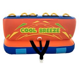 Barco inflável de esportes com encosto, 3 pessoas, esportes aquáticos, para esqui, para 3 pessoas - Image 5