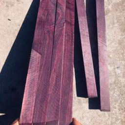Madeira de pêssego roxo natural para artesanato, materiais high-end, escultura DIY, núcleo roxo, comprimento 300mm - Image 3