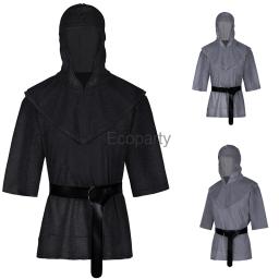 Fato de Cosplay com Braçadeiras e Cinto Masculino, roupas para Adulto, Renascentista, Medieval, Nobre Cavaleiro, Trajes Cruzados - Image 1