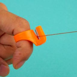 12 Pçs/set Dedal Costura Artesanato Ferramentas DIY para Cortar Fios Anéis Faca Dedo - Image 5
