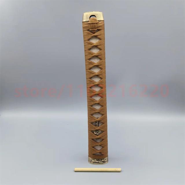 Tsuka Lidar com Punho de Cobre Latão 26cm para Katana Samurai