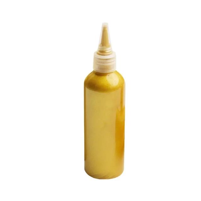 Recarga de Tinta Dourada à Base de Água para Caligrafia, Pintura e Impressão Manual - 100g