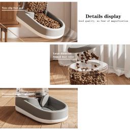 Alimentador automático de água para cães e gatos, grande capacidade, transparente, visível, alimentação automática para animais de estimação, suprimentos de rega fluida - Image 5