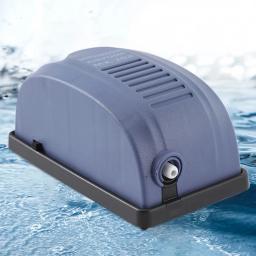 Aquário Bomba De Ar Com Tomadas Únicas, Bomba De Oxigênio De Baixo Ruído, Peixes Ajustável Aerador Tanque, AC 220V-240V - Image 5