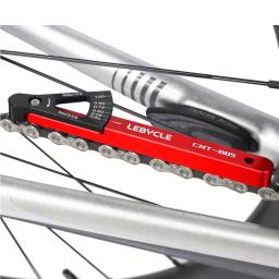 Lebycle 6 cores ferramenta indicador de desgaste da corrente da bicicleta links corrente verificador mtb bicicleta estrada liga alumínio reparação ferramentas precisas - Image 6