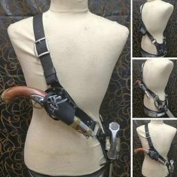 Retro Medieval Arma Espada Coldre, Cosplay Europeu e Americano, Cinto Cinta, Legend of Zelda, Jotaro - Image 1