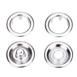 50 conjuntos de botões de pressão de metal 9 mm, kit de fixadores de pressão, suprimentos de artesanato diy para instalação de roupas, bolsa, acessórios de costura - Image 4