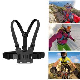 Suporte de montagem no peito para motocicleta, navegação do telefone móvel, suporte de vídeo de primeiro ângulo, acessório de clipe fixo, 1pc - Image 1