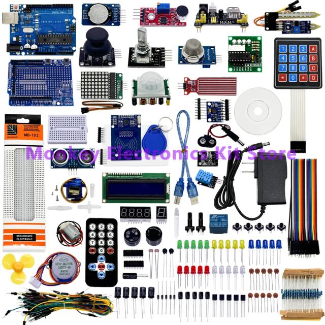 Arduino Uno/R3 Kit de Programação Eletrônica para Iniciantes