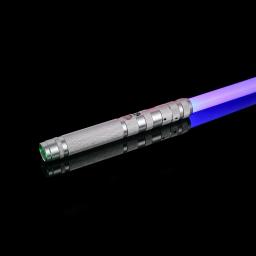 RGB sabre de luz com metal Laser espada, Rave piscando brinquedo arma, luminoso LED Light Stick, Cosplay arma, Espada - Image 5