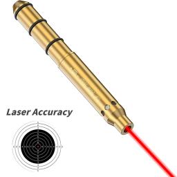 Red Laser Bore Sight para Revólveres, Bore Sight, Boresighter, End Barrel para Pistolas, Rifle, Air Guns,. 177, 22LR,. 223Rem, 9mm,. 38Spl - Image 2