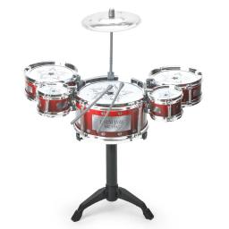 Conjuntos de tambores para crianças iniciantes brinquedos infantis tambores de jazz dinâmicos para instrumento de percussão ocidental - Image 1