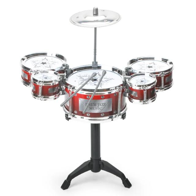 Conjunto de Bateria Infantil Jazz Dinâmico - Instrumento de Percussão Ocidental