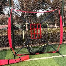 Baseball Softball Practice Net, Alvo zona ajustável para treinamento de beisebol, Batting Cage, Batendo jogando - Image 2