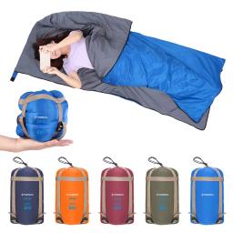 TOMSHOO-Saco de dormir ultraleve para adultos, envelope ao ar livre, clima quente, acampamento, viagem, mochila, caminhadas - Image 1