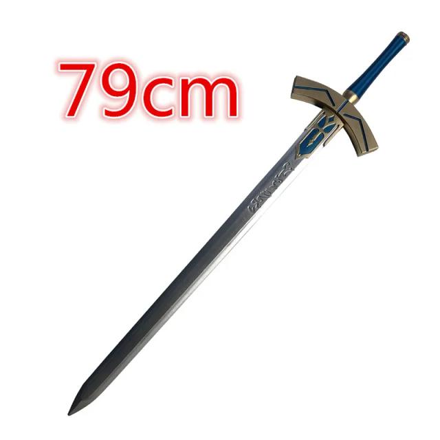 Espada de Segurança PU com Modelo de Pedra Vitória para Cosplay de Stay Night - Arma Sagrada 1:1 para Halloween