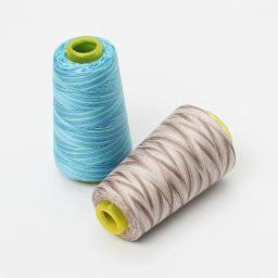 Arco-íris Cor Linha De Costura, Fio para Mão Quilting, Bordado, Ferramenta De Fio De Fibra, Acessórios De Costura De Mão, 402, 3000 Yard - Image 3