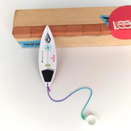 Mini Finger Surfboard Toy para crianças, Prancha legal, Prancha criativa para crianças com mais de 3 anos - Image 5
