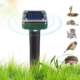 Ultrasonic Electronic Mouse Repelente, Rato Repeller, Outdoor Animais Selvagens, Anti Cat Meowing, Acessórios de Jardim - Image 1