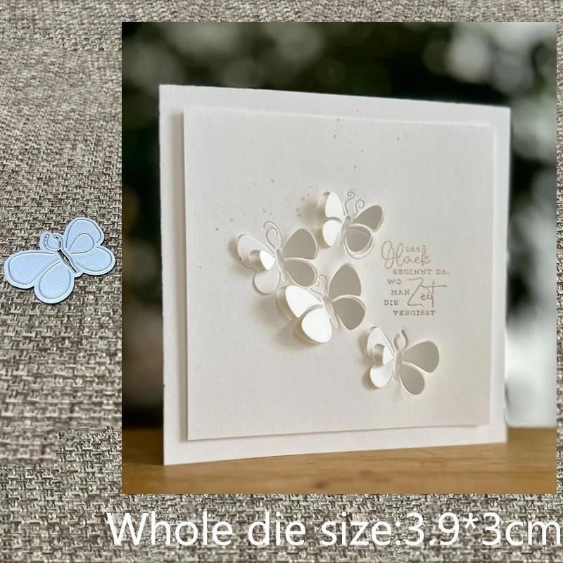 Novo design artesanato estêncil de metal molde corte morrer borboleta decorações scrapbook corte álbum cartão de papel artesanato gravação - Image 1