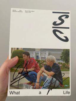 Chanyeol-mini álbum assinado exo sc, seios, chanyeol com autografo, qual é o primeiro álbum da vida - Image 4