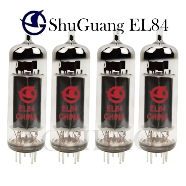 Kit de Amplificador de Vácuo Shuguang-EL84 com Atualização N709, Válvula de Áudio HIFI DIY Quad 6BQ5 6P14