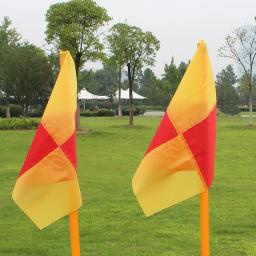 Esportes Match Field Equipamento, Bandeira do canto do futebol, Pole Flag para jogos de competição, Futebol, ao ar livre - Image 5