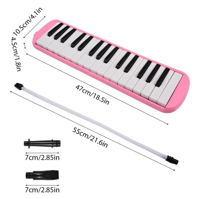 Piano de Ar com Tubulação Macia e 32 Teclas: Instrumentos Melódicos de Sopro para Músicas Encantadoras
