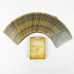 Estilo Retro Jogo Cartas De Jogo, Coleção De Papel Preto, Edição Limitada De Colecionador, FABLE 3, Venda Quente - Image 4